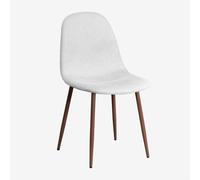 Pack de 4 chaises de salle à manger Glamm Bois foncé Multicolore