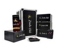 Pack de 4 Déclencheurs + 5 Jets de scène 3m, 60s Argent - Kit tir jets scène, Machine Allumage Feu d'artifice Froid + Télécommandes - Pour vos Fêtes Zenda Club®
