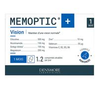 Pack De 4 Densmore Memoptic+ Vision Complément Alimentaire 30 Comprimés Sécables