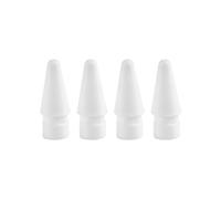 Pack de 4 Embouts de Rechange pour Pointes Pencil pour Pencil 1èRe et 2Nd GéNéRation (Blanc)