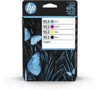 HP 953 Pack de 4 cartouches d'encre Noir/Cyan/Magenta/Jaune authentiques