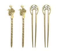 Pack De 4 Épingles À Cheveux Rétro, Accessoires De Cheveux En Métal, Accessoires De Cheveux Élégants Pour Femmes, Outils De Cheveux, Accessoires De Décoration De Cheveux