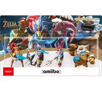 Pack de 4 Figurines Amiibo Urbosa + Revali + Mipha + Daruk