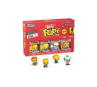 Funko Bitty Pop! The Simpsons - Bart - 4PKet Une Mini-Figurine Mystère en Surprise - 2.2 Cm Collectionnable - Étagère Empilable Incluse
