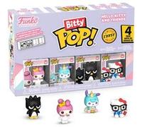Pack de 4 Figurines Funko Bitty Pop Hello Kitty and Friends My Melody Multicolore G