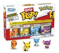 Pack de 4 figurines Funko Bitty Pop Pokémon Charmander E