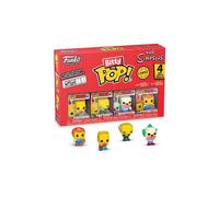 Funko Bitty Pop! The Simpsons - Bart - 4PKet Une Mini-Figurine Mystère en Surprise - 2.2 Cm Collectionnable - Étagère Empilable Incluse
