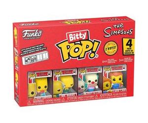 Pack de 4 figurines Funko Bitty Pop Simpsons Bart