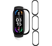 Pack De 4 Films Protecteurs Compatibles Xiaomi Smart Band 8 ¿ Couverture 3d Complète, Souples, Anti-Rayures, Sans Bulles, Anti-Empreintes, Installation Facile