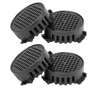Pack de 4 filtres à charbon actif pour réfrigérateur Liebherr 9096342 9881116, filtre à air frais pour Miele 10806820, filtre à charbon rond Ø 45 mm