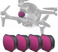 pack de 4 filtres d'objectif de caméra ND pour les accessoires de drone DJI FPV Combo Protection d'objectif ND8 / ND16 / ND32 / ND64