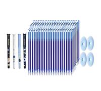 Pack De 4 Gel Stylo 0 5 Mm D'aiguille Gel Effacable Avec Des Recharges Et Gâchis Pour Les Étudiants Adultes Notant L'outil D'écriture Créative De Journalisation