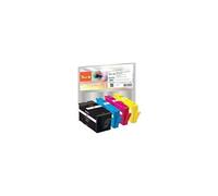 Peach Multipack avec Puce, Compatible avec HP No. 920XL