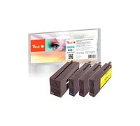 - Pack de 4 - haute capacité - noir, jaune, cyan, magenta - compatible - cartouche d'encre - pour HP Officejet Pro 77XX, 82XX, 87XX