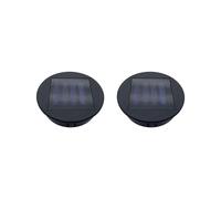 Pack de 4 Lampes Solaires de Remplacement pour Lanternes, Accessoires de Remplacement de Lanternes Solaires Rondes ÉTanches (3,15 Pouces)