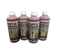 Pack de 4 liquides pour pièges à guêpes SUBITO 500 ml