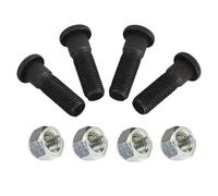 Pack de 4 M12 x 1,5 pour les goujons et écrous de roue 100mm moyeux remorque PCD