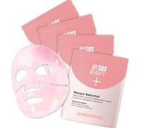 Pack de 4 Masques Bakuchiol & Collagène My SOS Beauty - 4 x 40g Masques Visage à l’Acide Hyaluronique - Soin Intensif Anti-Âge, Anti-Rides, Rafermissant & Régénérant