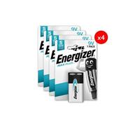 Pack de 4 - Max Plus Alcaline 9V, pack de 1 Pile