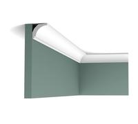 Pack de 4 mètres Corniche avec une simple courbe CX115 - L200 x H3 x L2,9 cm - ORAC DECOR