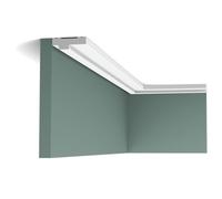 Pack de 4 mètres Corniche élégante aux courbes rustiques CX160 - L200 x H1,3 x L3,9 cm - ORAC DECOR