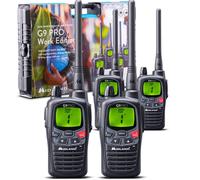 Pack de 4 Midland G9 Pro + Mallette