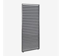 Pack De 4 Panneaux Latéraux Pour Pergola Bioclimatique En Aluminium Avec Lames Druvia Gris Graphite Gris