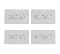 Pack De 4 Patchs Non Marquants, Étagères De Salle De Bain Sans Diamants, Support Pour Rasoir De Douche, Ventouse Pour Boîte De Douche, Organisateur De Salle De Bain, Accessoires De Salle De Bain