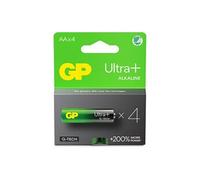 Pack De 4 Piles AA/Lr6 - Ultra Plus - G-Tech - Carton FSC