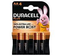 Duracell Pile alcaline AA / LR6 Plus - Lot de 4
