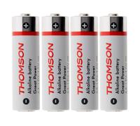 Pack de 4 piles alcalines LR06 AA 1,5V - Thomson