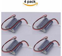 pack de 4 piles Maxell CR17450 2WK27 3V CR17450(3v) 2 combinaison 2 CR17450 pour système PLC-CNC