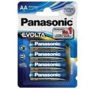 Pack de 4 piles Panasonic Evolta LR06 AA 1.5 V G