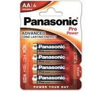 Pack de 4 piles Panasonic Pro Power AA-LR6 G
