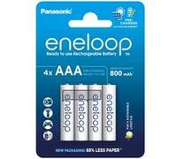 PANASONIC Eneloop 4 Batteries LR3 (AAA) 800mAh (Ready to Use)