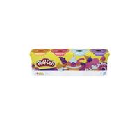 Play-Doh 4 Pots De Pate A Modeler - Couleurs Sorbets - 112 G Chacun