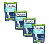 Pack de 4 poudre WC super détartrante 500g - JACQUES BRIOCHIN