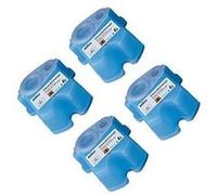 Braun Recharges de liquide nettoyant pour rasoir et tondeuse Pack de 4 81387055