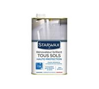 Pack de 4 - Starwax - Rénovateur brillant protecteur pour sols intérieurs 1 L
