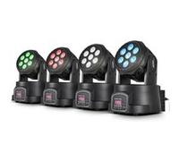 Pack de 4 Lyres à LEDs 4en1 Rouge/Vert/Bleu/Blanc DMX 7x4W LytOr Wash7 Blanc https://www.fnac.com/mp39477391/Pack-de-4-RGBW-7x12w-Lyre-Wash-84W-QUAD-7x12W-led-4-en-1-RVB-BLANC?oref=112720dc-bb93-545d-4b39-1e013cdeb350