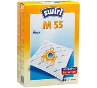 Pack de 4 sacs aspirateur + 1 filtre pour aspirateur Miele Swirl M 55
