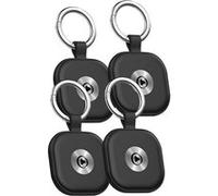 Pack de 4 Smart Trackers d'Objet iOS Bluetooth Format Porte-Clés FORCE PLAY Noir