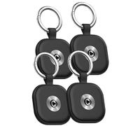 Pack de 4 Smart Trackers d'objet iOS Bluetooth® Track&Find Format porte-clés Noir