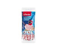 - Pack de 4 - Super Mocio MF & Power recharge - Microfibre officielle de rechange pour balai Vileda