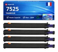 Pack de 4 Tambours compatible pour imprimantes Xerox 013R00662 Noir et Couleurs 125000 Pages