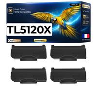 Pack de 4 Toners compatible pour Pantum TL5120X Noir 15 000 Pages
