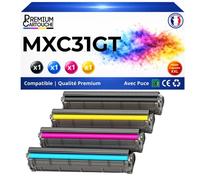 Pack de 4 Toners compatible pour Sharp MX31GTBA MX31GTCA MX31GTMA MX31GTYA Noir et Couleurs