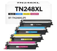 Pack de 4 Toners Compatibles Brother TN248XL Compatible pour Imprimantes DCP L3515CDW à L3560CDW /HL L3215CW à L8240CDW/MFC L3740CDW à L8390CDW
