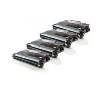 Pack 4 toners compatible BROTHER TN-2220 XL noir