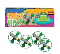 Pack de 4 Tourbillons volants Crazy- Pétards d’Artifice Crackling - Catégorie F1 - Pour Enfants & Adultes - Idéal Nouvel An, Fêtes, Halloween